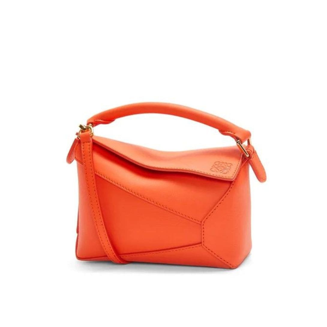 LOEWE MINI PUZZLE BAG IN CLASSIC CALFSKIN 1 LOEWE MINI PUZZLE BAG IN CLASSIC CALFSKIN
