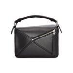 LOEWE SMALL PUZZLE BAG IN SATIN CALFSKIN