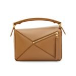 LOEWE SMALL PUZZLE BAG IN SATIN CALFSKIN