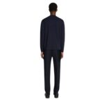 DRIES VAN NOTEN WOOL SLIM FIT PANTS