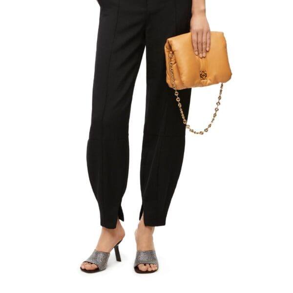 LOEWE GOYA PUFFER BAG IN SHINY LAMBSKIN