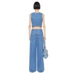 GIVENCHY VOYOU WAISTCOAT IN DENIM