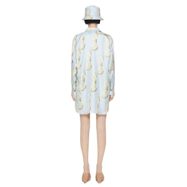 GIVENCHY OVERSIZED PRINTED SHIRT IN SILK