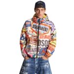 DSQUARED2 LOGOMANIA WINDBREAKER