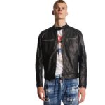 DSQUARED2 RIDER LEATHER JACKET