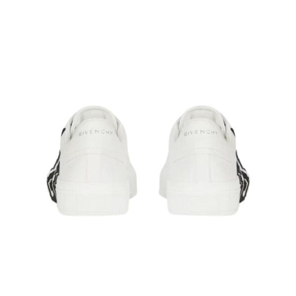 GIVENCHY CITY SPORT SNEAKERS IN LEATHER WITH TAG EFFECT 4G PRINT