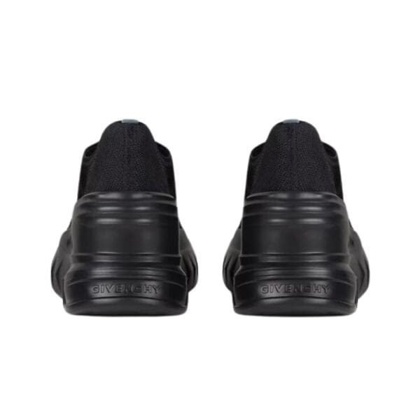 GIVENCHY MARSHMALLOW WEDGE SNEAKERS IN RUBBER AND KNIT