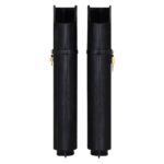 GIVENCHY SHARK LOCK STILETTO OVER THE KNEE BOOTS IN LEATHER