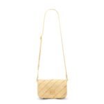 LOEWE GOYA PUFFER MINI BAG IN SHINY LAMBSKIN