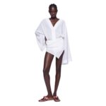THE ATTICO WHITE MINI DRESS