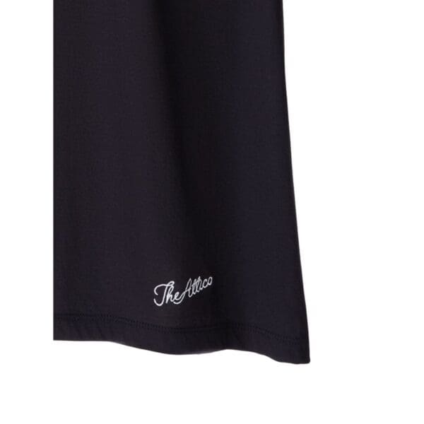 THE ATTICO BLACK T-SHIRT
