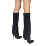 THE ATTICO ''SIENNA'' BLACK BOOT