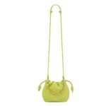 LOEWE MINI FLAMENCO PURSE BAG IN SOFT LAMBSKIN