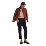 YVES SALOMON FITTED DOWN JACKET