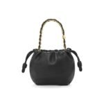 LOEWE MINI FLAMENCO PURSE BAG IN SOFT LAMBSKIN