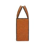 LOEWE FONT TOTE LARGE BAG IN RAFFIA