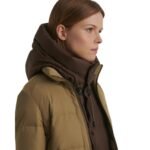 YVES SALOMON SHORT FOLDABLE DOWN JACKET
