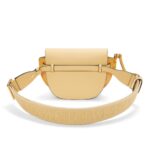 LOEWE GATE DUAL MINI BAG IN SOFT CALFSKIN AND JACQUARD