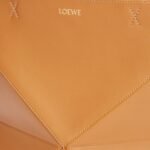LOEWE PUZZLE FOLD TOTE BAG IN SHINY CALFSKIN
