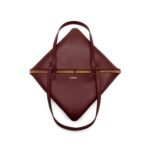 LOEWE PUZZLE FOLD TOTE BAG IN SHINY CALFSKIN