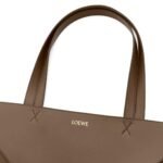 LOEWE PUZZLE FOLD TOTE XL BAG IN SHINY CALFSKIN