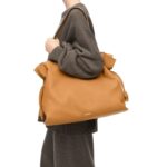 LOEWE FLAMENCO CLUTCH XL BAG IN CALFSKIN NAPPA