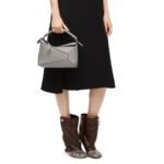 LOEWE SMALL PUZZLE BAG IN SOFT GRAINED CALFSKIN