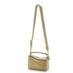 LOEWE SMALL PUZZLE BAG IN SATIN CALFSKIN