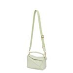 LOEWE SMALL PUZZLE BAG IN SATIN CALFSKIN