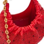 LOEWE MINI SQUEEZE BAG IN LEATHER WITH BEADS