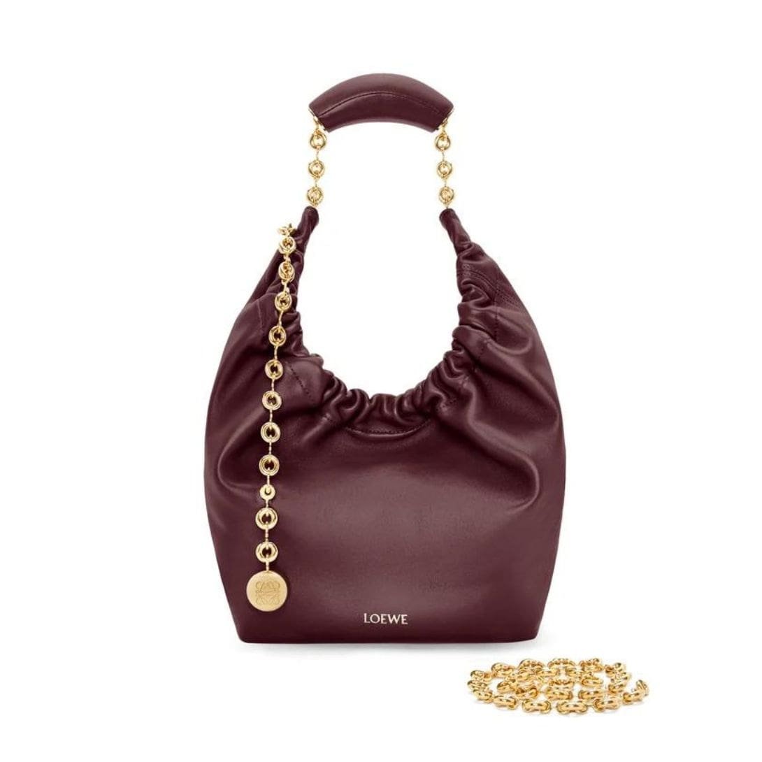LOEWE SMALL SQUEEZE BAG IN LAMBSKIN 1 LOEWE SMALL SQUEEZE BAG IN LAMBSKIN