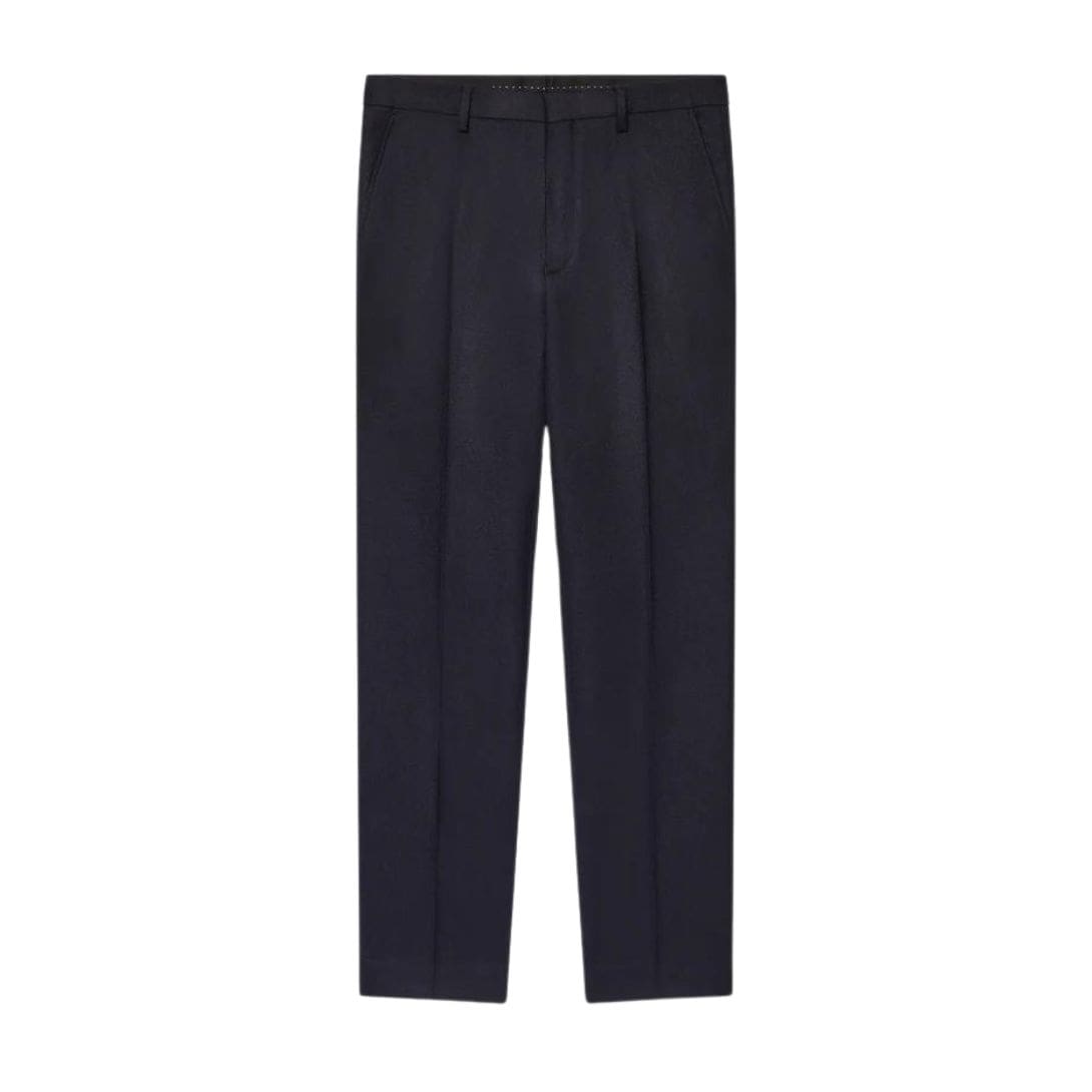 DRIES VAN NOTEN WOOL SLIM FIT PANTS