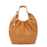 LOEWE SQUEEZE XL BAG IN NATURAL CALFSKIN