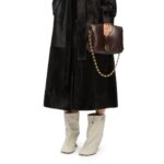 LOEWE GOYA PUFFER BAG IN SHINY LAMBSKIN