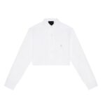 GIVENCHY CROPPED SHIRT IN POPLIN
