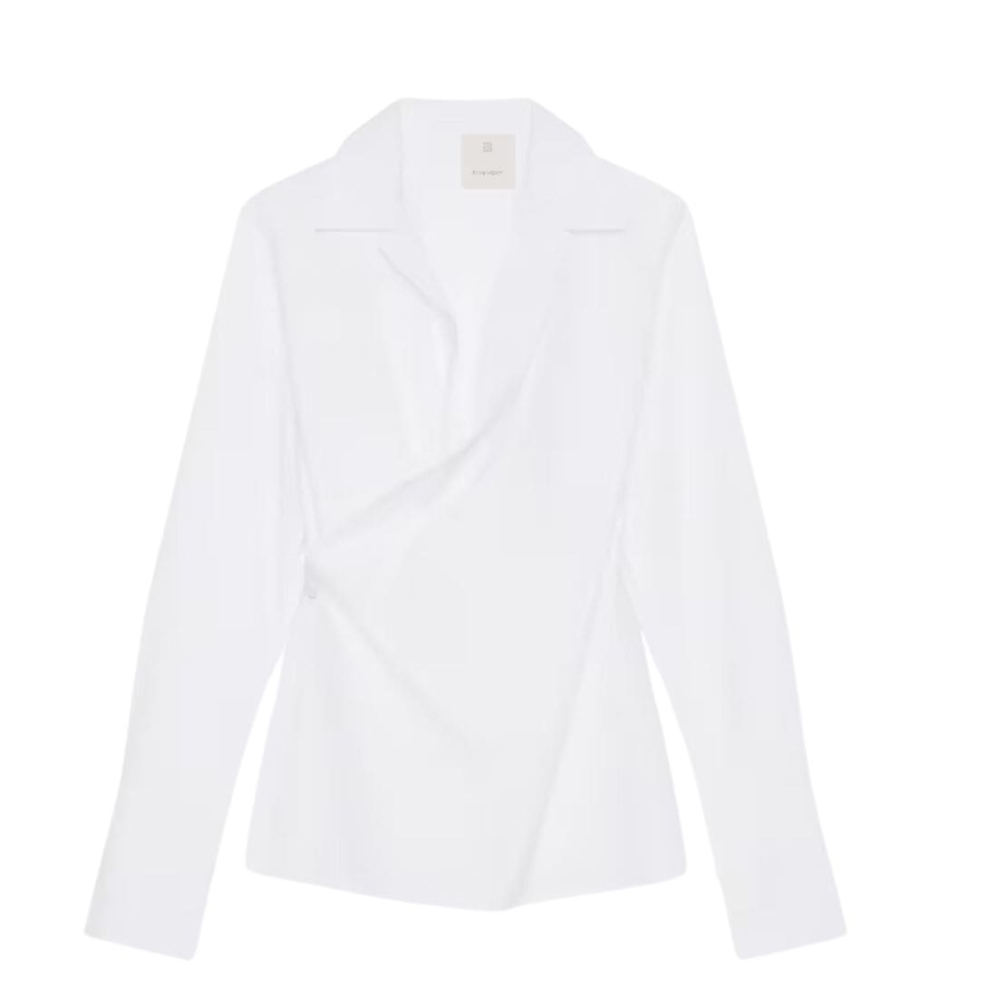 GIVENCHY WRAP SHIRT IN POPLIN