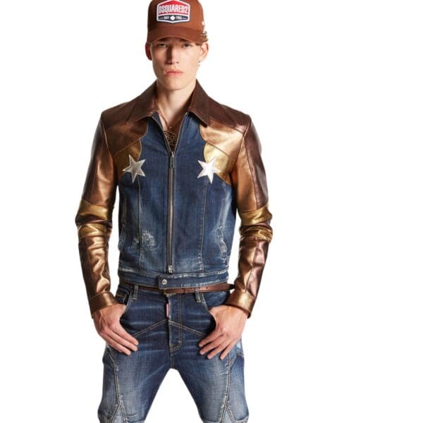 DSQUARED2 DARK RIPPED HYBRID KABAN