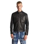 DSQUARED2 RIDER LEATHER JACKET