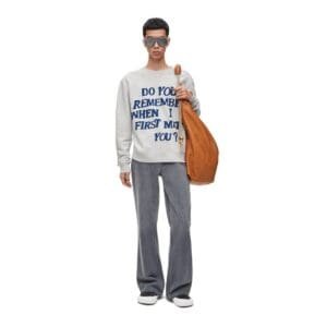 LOEWE REGULAR FIT SWEATSHIRT IN COTTON