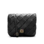 LOEWE GOYA PUFFER BAG IN SHINY LAMBSKIN