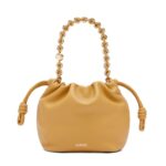 LOEWE MINI FLAMENCO PURSE BAG IN SOFT LAMBSKIN