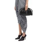 LOEWE MINI FLAMENCO PURSE BAG IN SOFT LAMBSKIN