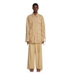 DRIES VAN NOTEN COTTON UTILITY SHIRT