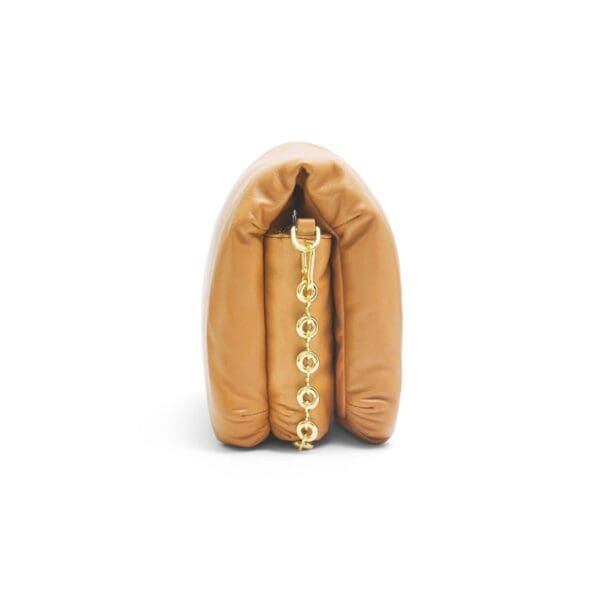 LOEWE GOYA PUFFER BAG IN SHINY LAMBSKIN
