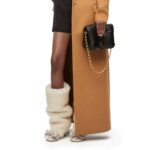 LOEWE GOYA PUFFER BAG IN SHINY LAMBSKIN