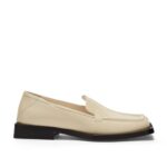 THE ATTICO ''MICOL'' OFF-WHITE LOAFERS