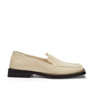 THE ATTICO ”MICOL” BLACK LOAFERS
