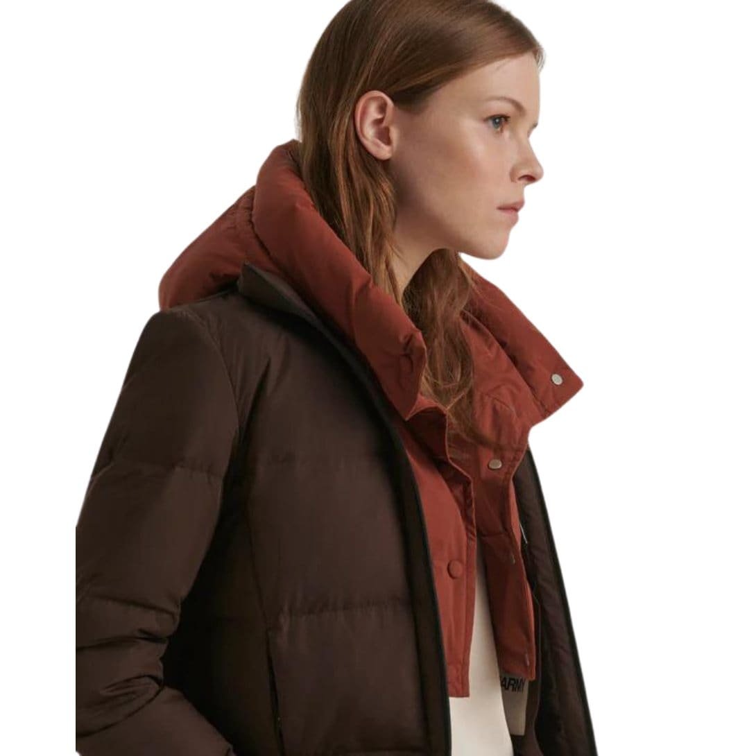 YVES SALOMON SHORT FOLDABLE DOWN JACKET