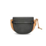 LOEWE GATE DUAL MINI BAG IN SOFT CALFSKIN AND JACQUARD