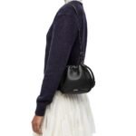 LOEWE MINI FLAMENCO PURSE BAG IN SOFT LAMBSKIN